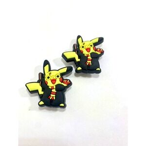 Pikachu Harry Potter shoe charm collectible 2pcs